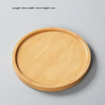assiettes support plats bois naturel moderne respectueux environnement stockage diverse utilisation
