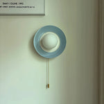 lampes murales modernes artistiques couleur bleue rose motifs ours nuages chambre enfants