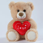 peluche ours brun soft anniversaire cadeau maison enfant chambre salon coton pp