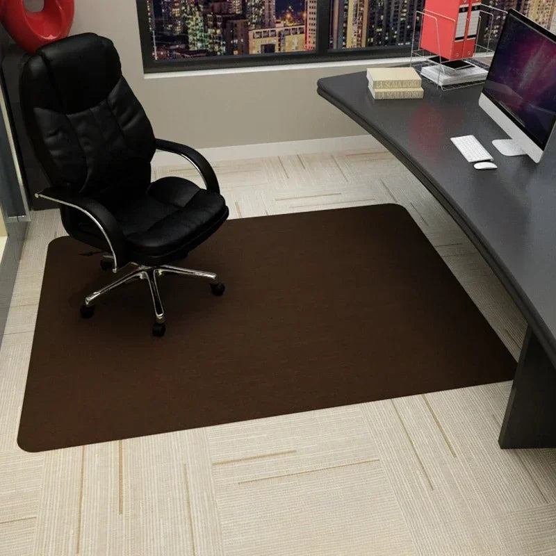 tapis sol noir gris moderne 90x120cm imperméable antidérapant flocage polyesterolvable