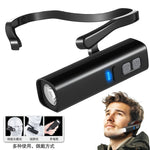 lampe frontale rechargeable led étanche randonnée pêche activités plein air attache oeil usb