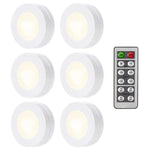 lampe led blanc moderne télécommande batterie adhésive chambre minimaliste 3500k 5500k