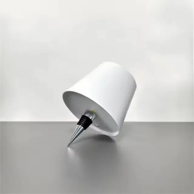 lampe table rechargeable usb tactile noir blanc moderne certification rohs flux lumineux faible