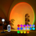 lampe table led noir télécommande batteries aaa changeantes modernes translucentes selfies
