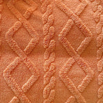 Vue rapprochée de la texture matelassée