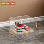 boîtes rangement chaussures transparentes pliables modernes respectueux environnement