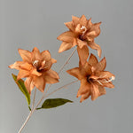 décoration intérieure bouquet artificiel moderne vase rectangulaire rouge blanc orange bleu rose jaune beige