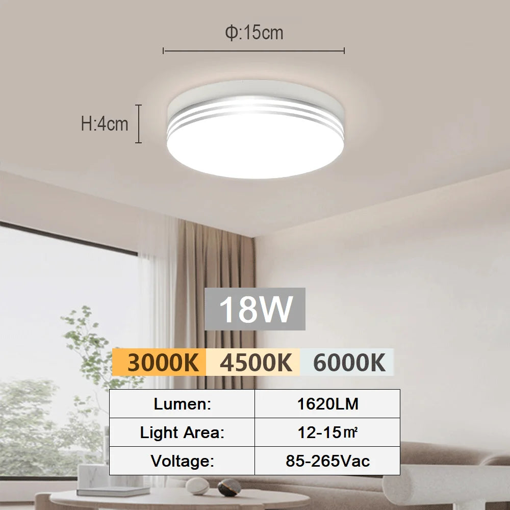 plafonnier led moderne blanc économique facile.surface encastrée interrupteur tactileflux lumineux 249 2000w