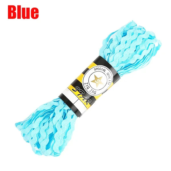 ruban tissé ondulé orange jaune vert blanc rose noir bleu gris moderne 15mètres