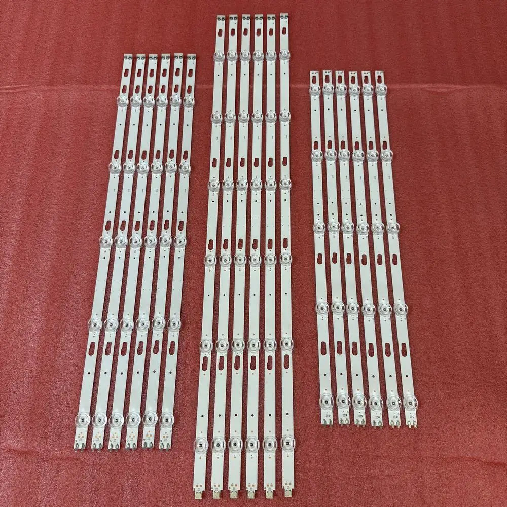 bandes led blanc modernes clips transparents éclairage téléviseur aluminium bouton poussoir