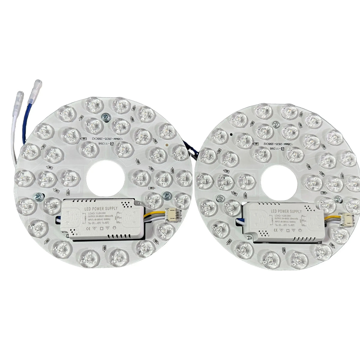 éclairage led moderne plaque circulaire blanc diodes économie energie facile 85 265v abs