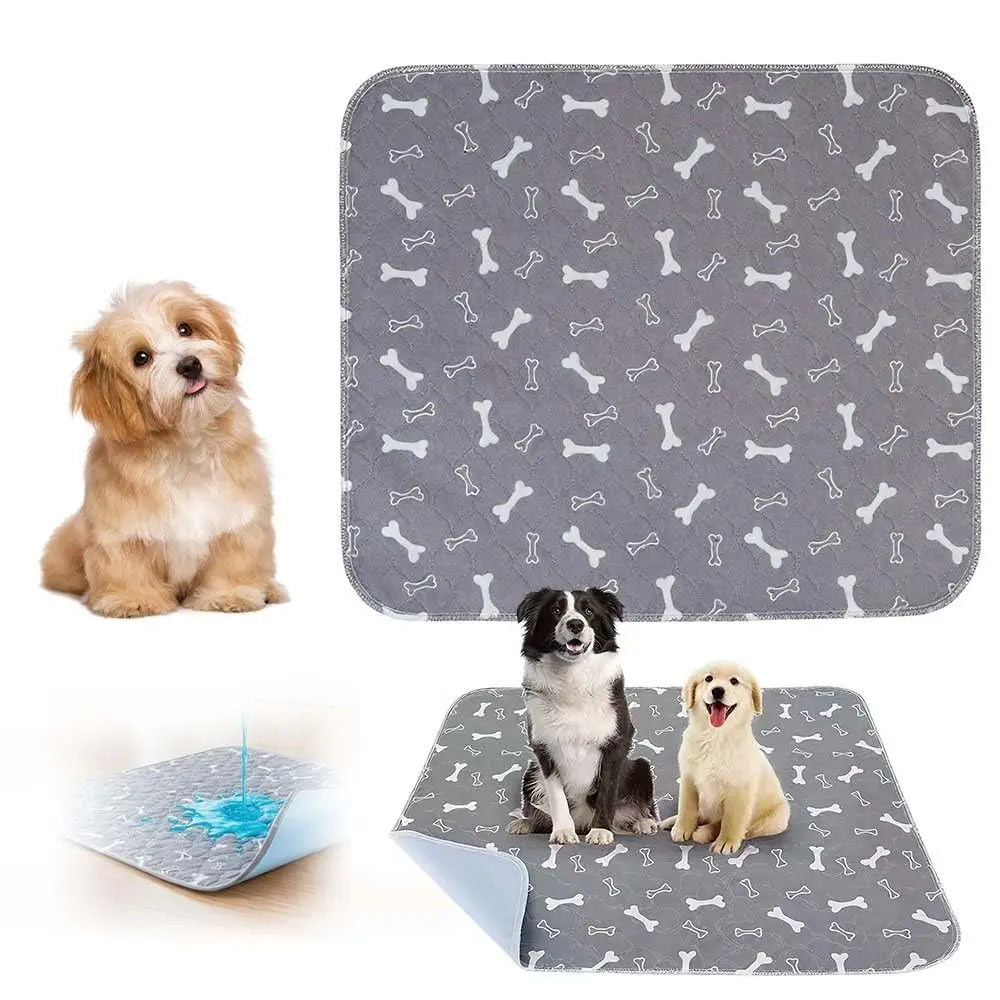 tapis absorbant animal moderne gris bleu beige rose motifs dents pattes