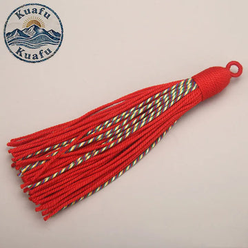 pompons colorés traditionnels décoratifs textiles maison glands clés rayures coton opaques variés artisanat DIY