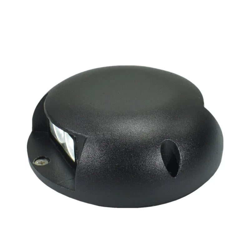 lumière extérieure led moderne aluminium noir surface texturée ip65 deux faisceaux 8w minimaliste