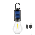 lampe camping rechargeable usb blanc noir bleu transparent moderne portable crochet câble usb charge