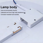 lampe moderne blanc motifs géométriques 48w 36w 24w led 90260v interrupteur tactile