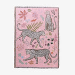 tapis vintage artisanal chats feuilles animaux portable printemps automne maison camping pique nique