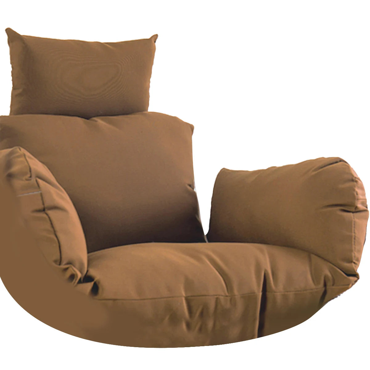 fauteuil suspendu moderne coussins orange vert jaune rouge beige polyester coton respirant fixations