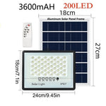lampes solaires led autonomes ip67 moderne noir blanc carreaux clips télécommande