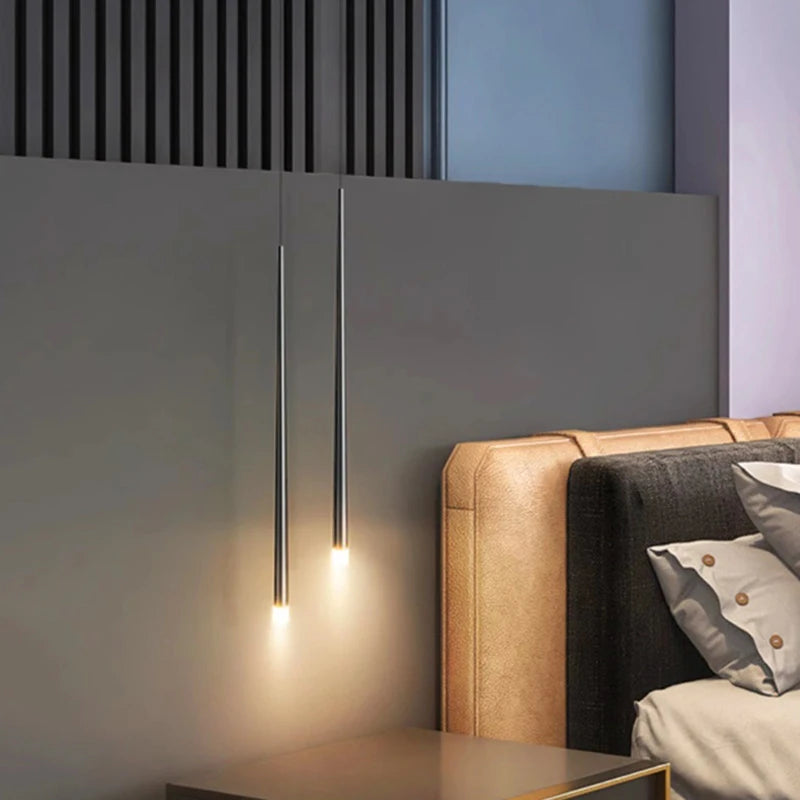 lampe suspension argentée moderne lisse opaques chambre décoration intérieure led 90 260V certifications multiples