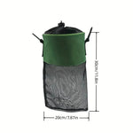 sac rangement pinces linge oxford polyester multiusage ovale réutilisable wardrobe opaque maille
