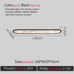 lampes led plafonnier modernes minimalistes encastrables cuisine salle bain nuage noir blanc