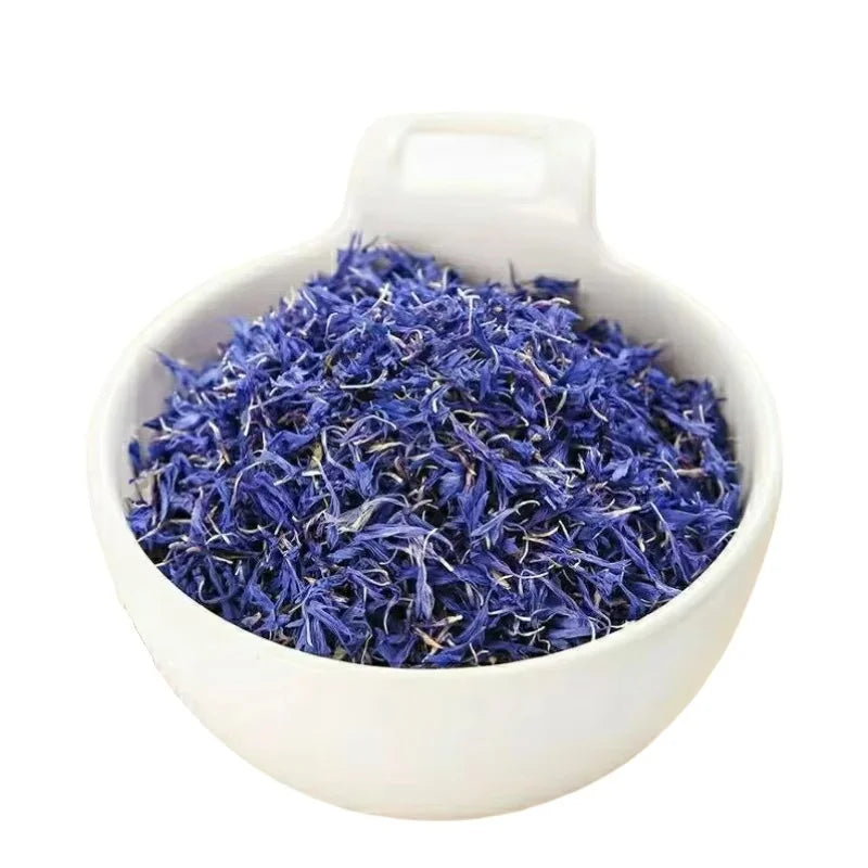 pétales bleu foncé herbe séchée naturelle decoration mariage anniversaire table intérieur 10g 25g 50g