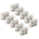 connecteurs électriques transparents modernes 8mm 10mm strip to strip wire vis