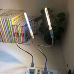 lampe led veilleuse usb alimentée 5v blanc rouge vert bleu violet moderne minimaliste adhésif