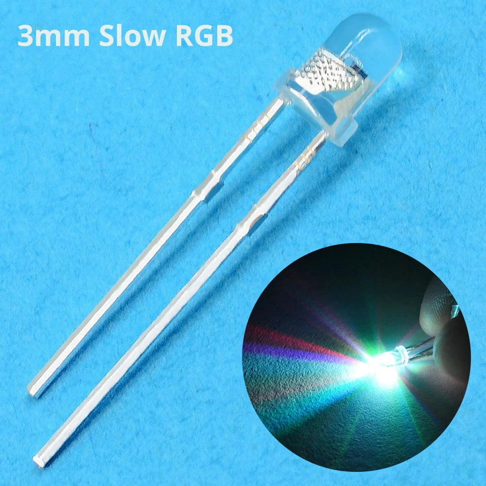 diodes led ronde 3mm bleu vert rouge blanc chaud jaune blanc rose violet orange