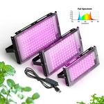 lampe led croissance végétale 50w 100w 150w violet noir moderne dimmer usb