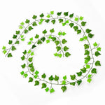 guirlande artificielle feuilles lierre vert décoration jardin intérieur fête mariage extérieur plante vigne