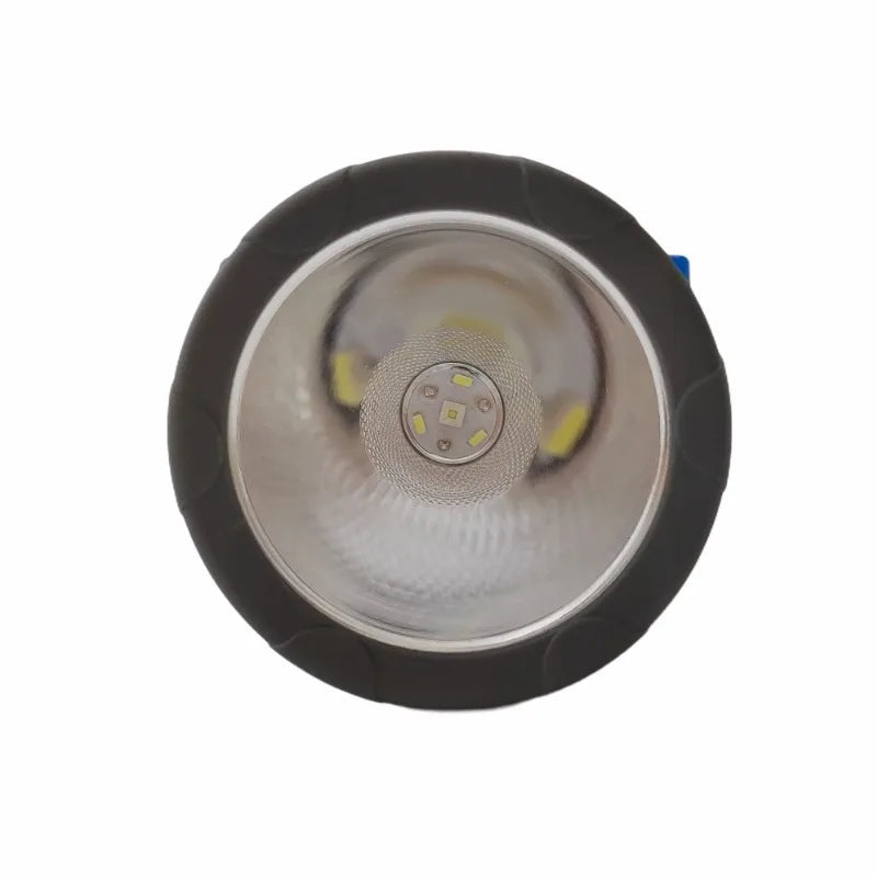 lampe torche bleu noir batterie 5200mAh chargeur ip68 clips moderne