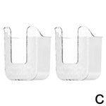porte serviettes toilette moderne adhésif noir transparent marbre minimaliste porte boîtes mouchoirs humides lingettes