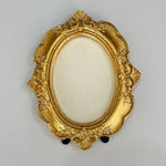 cadres photo or relief floral baroque vintage orné posable accrochable