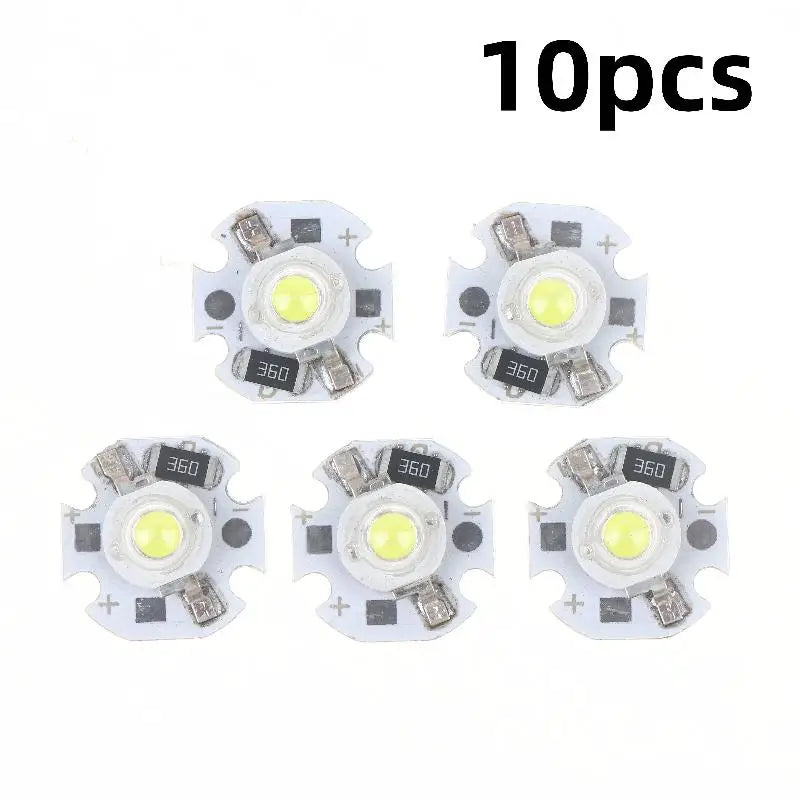ampoules led 1w 3w 5v 12v blanc chaud circulaires modernes 16mm 20mm
