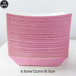 vaisselle jetable moderne rose assiettes fourchets couteaux verres serviettes anniversaire enfants fête