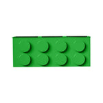 boîtes rangement magnétiques rouge jaune bleu vert blocs lego couteau pince spatule brosse moderne