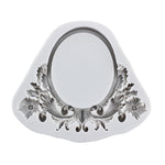 Support bijoux silicone ornements floraux classique décoration gâteau cupcake artisanal blanc respectueux environnement
