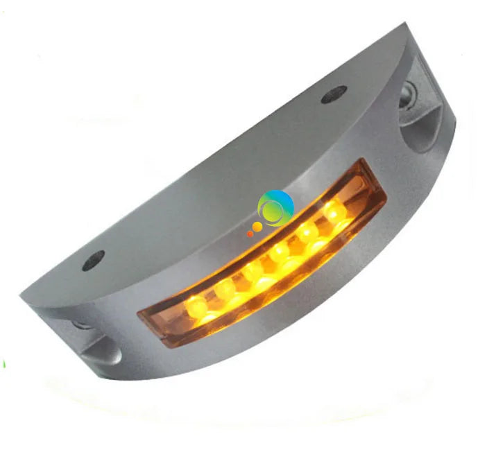lampe solaire gris métallisé moderne led plaque solaire rechargeableextérieur sécurité