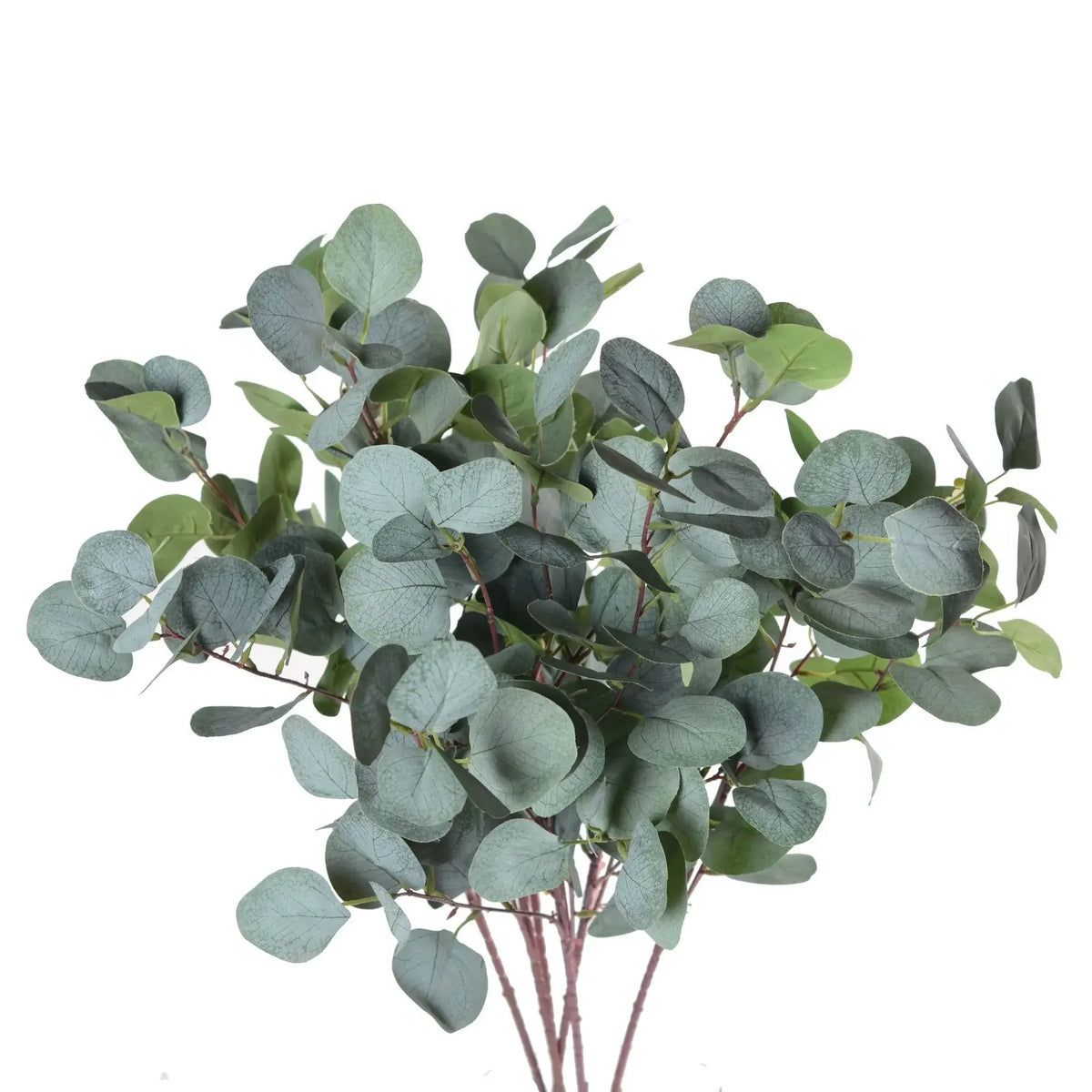 branche artificielle feuilles vertes marron rouge naturel minimaliste decoration maison extérieur 90cm