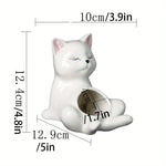 pots céramique porcelaine blanc cactus succulentes manga mignon zenintérieurextérieurvaseglacébrillant