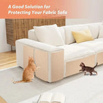 grattoir chats texture grattable beige clair adhésif moderne protection meubles 30x100cm
