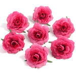 fleurs artificielles roses naturelles décoration maison anniversaire mariage intérieur blanc rose