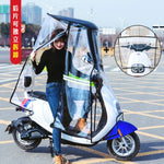 rideau pluie transparent noir rouge vert scooter protection moderne utilitaire tringles cordes