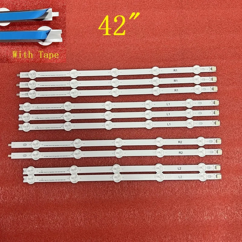 bandes led blancs écran lcd fixation modernes réutilisables sans cable aluminium
