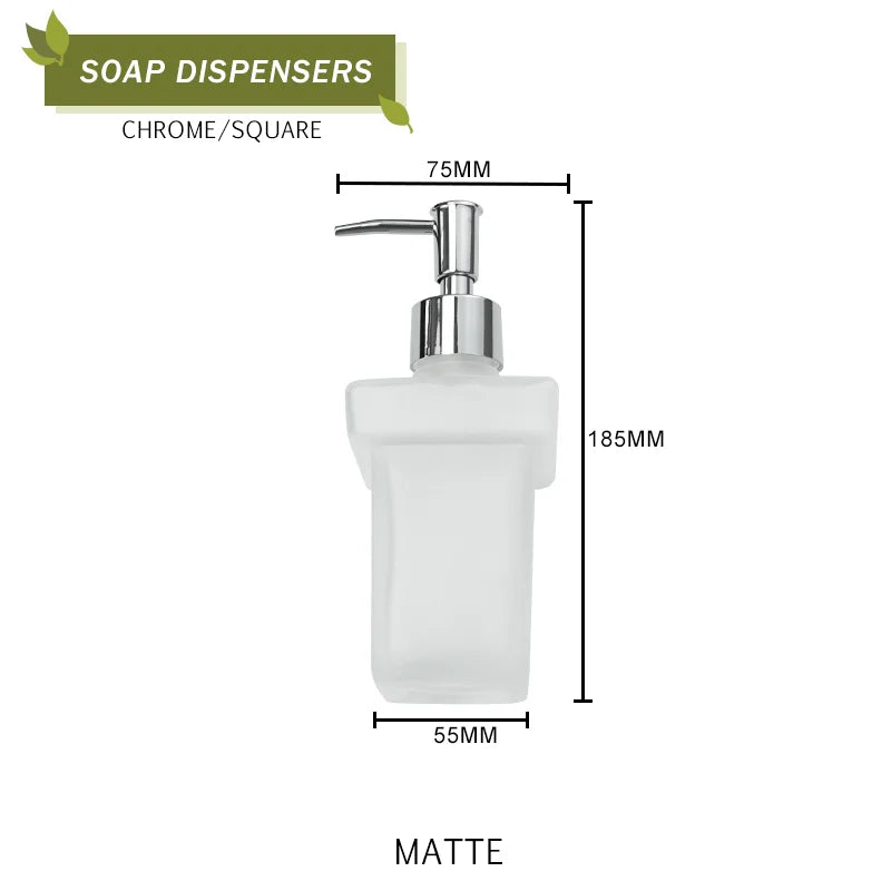 accessoires salle bain moderne distributeur savon gel douche lotion porte brosse dents support tasse