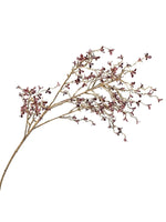 branche artificielle feuilles simples vase décoration intérieure naturelle minimaliste noir jaune rose violet bleu