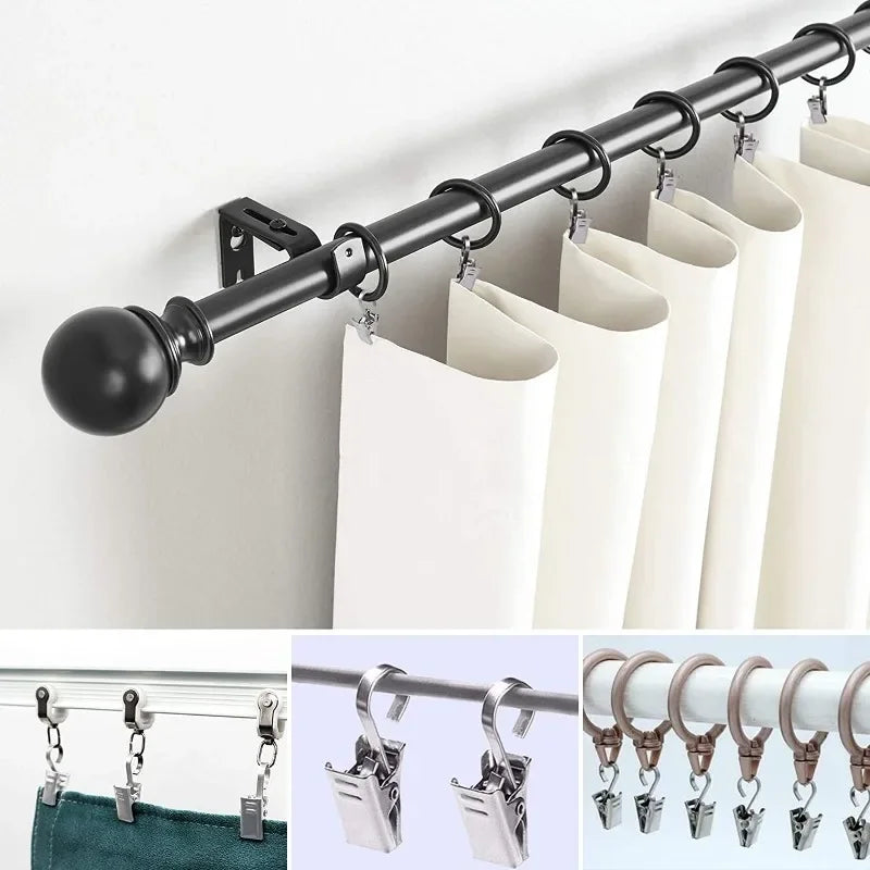 pinces crochet argentées modernes rideaux 10pcs 20pcs 30pcs 40pcs 50pcs