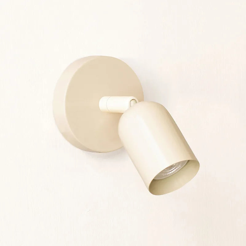 lampe murale moderne vert olive rouge minimaliste éclairage quotidien chambre entrée interrupteur bouton fixée